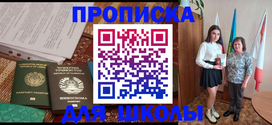 регистрация для школы в Щёкино